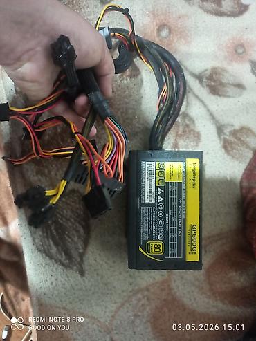 Блок питания для ПК Segotep GP600G 600W Характеристики: - Мощность