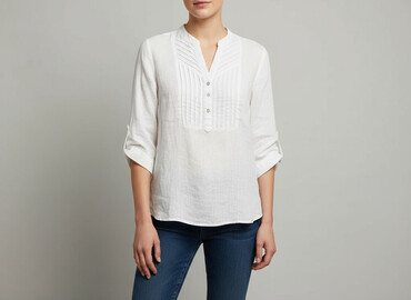 bluzka magnes lines: Marks & Spencer, Bluzka damska, rozmiar L
