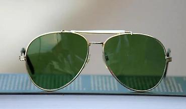Naočare: Vintage Aviator Sunčane naočare WW Zelene lećeII. Vintage 1960-te — 7