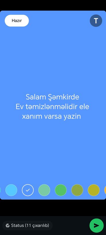 sumqayıtda xadimə: Xadimə tələb olunur, İstənilən yaş, Təcrübəsiz, 1/1, Gündəlik ödəniş