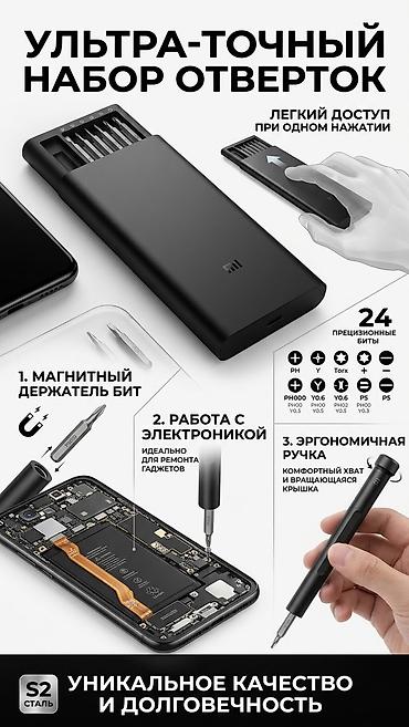 Идеальный инструмент для ремонта любой техники в вашем кармане! 📱💻⌚️