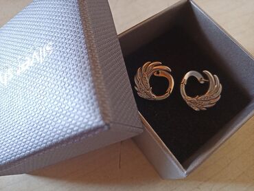 xuping sirqalar: Mələk qanadlı sırğa cütü gümüş 925 . - Brend: Silver Style (qutulu)