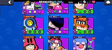 komputer vakansiya: Brawl Stars hesabı – inkişaf etmiş profil - Kupa: 40,530+ - Səviyyə — 6