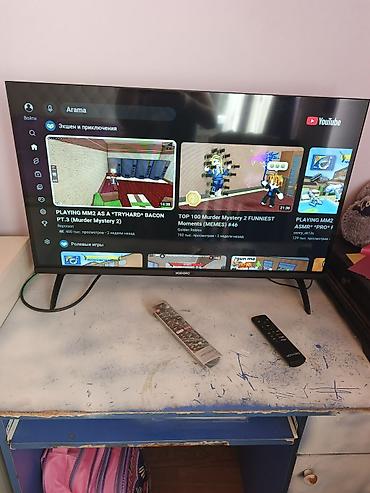 tv resiveri: Yeni Televizor Yoshiro LED ekran 32" 4K (3840x2160), Ünvandan götürmə — 5