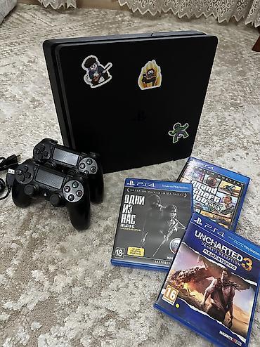 PS4 (Sony PlayStation 4): Продаю PlayStation 4 Slim.Полностью исправна, работает тихо, не — 2