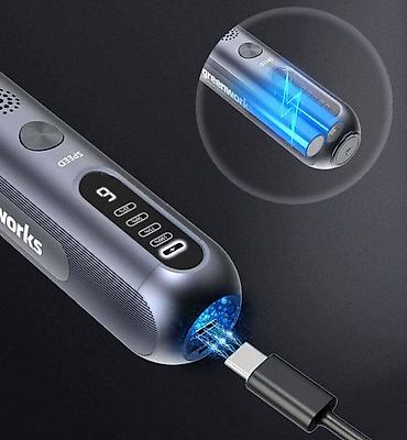 плоскошлиф: Многофункциональный мини-гравер Greenworks 52 в кейсе - — 4