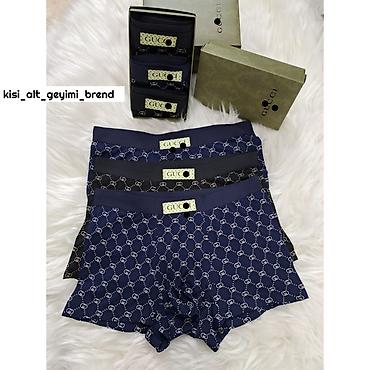 Tumanlar: Calvin Klein 3 lü boxer A class məhsul Əlavə məlumat üçün nömrə ☎️ — 3