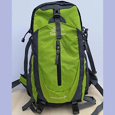 Sportske torbe i rančevi: Planinarski ranac Sentman Adventure 40L – zeleni/sivo-crni - — 1