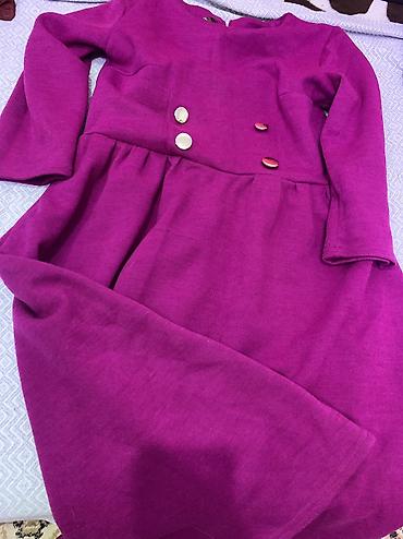Повседневные платья: Теплое платюшко сидит приталено👌 Цвет фукси почти новые! Мерили только at lalafo.kg — 1 Повседневные платья: Теплое платюшко сидит приталено👌 Цвет фукси почти новые! Мерили только — 1
