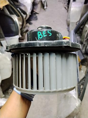 Электродвигатель вентилятора печки (blower motor) с крыльчаткой -