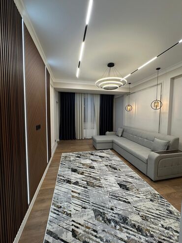 сдаю квартиру ахунбаева абая: 1 комната, 43 м², Элитка, 7 этаж, Евроремонт