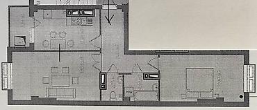 2 ком ак ниет кут: 2 комнаты, 66 м², Технопарк 9 этаж, Свежий ремонт — 1