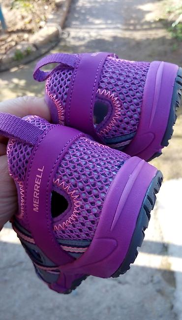Детская обувь: Американский бренд Merrell. Кожа + синтетические вставки. Новые — 4