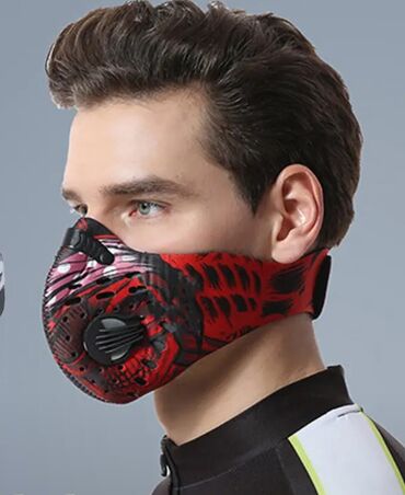 Маски медицинские: Велосипедная маска для лица