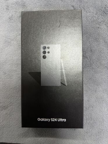 samsung not: Samsung Galaxy S24 Ultra, Новый, 256 ГБ, цвет - Черный, 1 SIM, eSIM