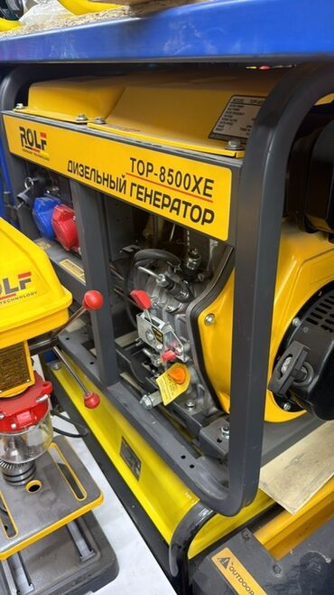 солнычный генератор: Дизельный генератор ROLF TOP-8500XE - Тип: дизельный электрогенератор