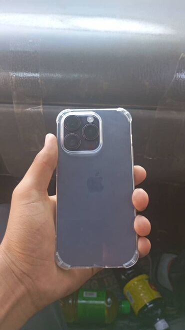 айфоны бесплатно: IPhone 14 Pro, Колдонулган, 256 ГБ, Space Gray, Каптама, 82 %