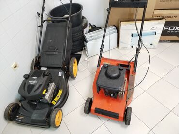 Lawn mowers and trimmers: Briggs, Gasoline, Used, Customer pickup