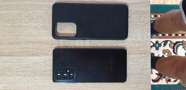 антенны стрела: Samsung Galaxy A52 5G, Колдонулган, 128 ГБ, түсү - Кара, 2 SIM