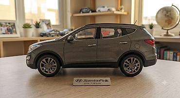 ev masin: Hyundai Santa Fe 2014 – 1:18 miqyaslı kolleksiya modeli - Rəsmi — 2
