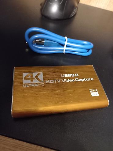 komputer setup: 4K Ultra HD USB 3.0 HDTV Video Capture cihazı Xüsusiyyətlər: - — 2