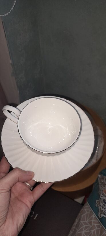 Кухонные принадлежности: Чайный набор, цвет - Белый, 6 персон