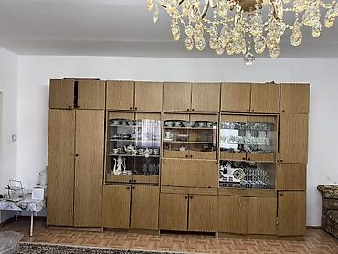 модулный: Стенка Долон для гостиной с витринными шкафами. Классическая — 1