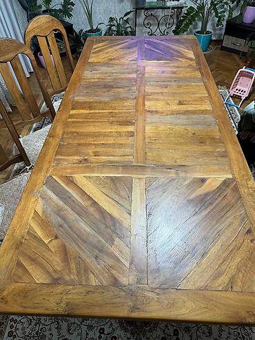 Другая мебель: Продается стол в комплекте со стульями Сделано качественно из — 2
