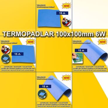 термопаста баку: Termopadlar 100x100mm 6watt 🚚Metrolara və ünvana çatdırılma var