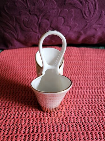 Ostali kućni dekor: Korpa nova Martintoda Nemacka iz 70ih. Korpa porcelanska sa sedef — 2