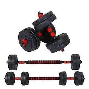 Hantel və Ştanq Dəsti 2920006 – 30 kq (2x15 kq) Universal Sport Combo