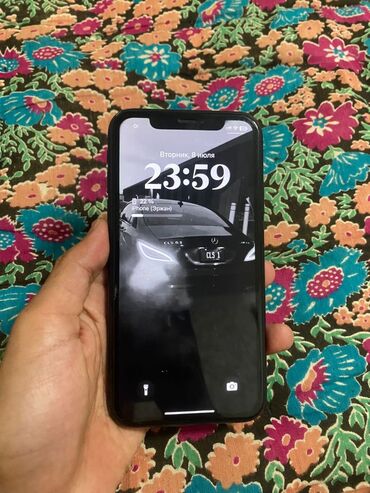 мобильные телефоны новый: IPhone Xr, Б/у, 128 ГБ, Black Titanium, 75 %