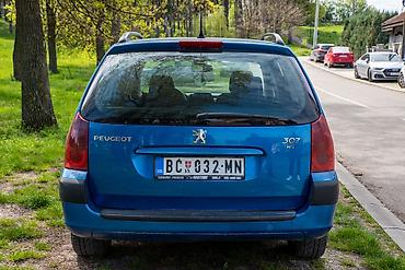 Peugeot: Peugeot 307 SW – karavan, plava boja - Karoserija: karavan (SW), 5 — 9