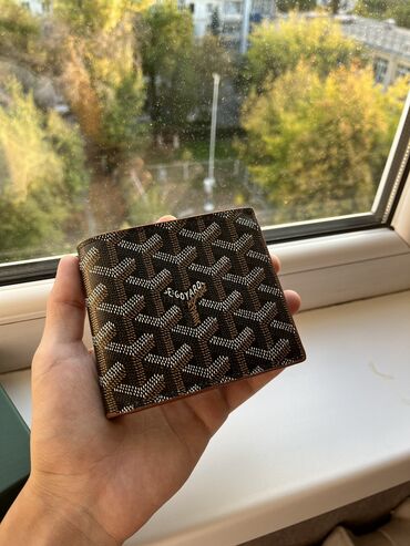 Кошельки: Кошелек «Goyard»

•В наличии

•Цвет: черно-коричневый