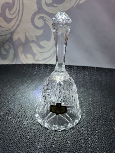 Ostalo posuđe: Zvono novo kristal Zajecar Jugoslavija 70te. Zvono,novo,sve na njemu — 3