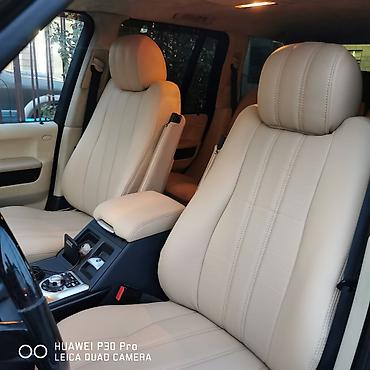 подагрев: Чехлы Алькантара, С подогревом, цвет - Черный, Land Rover, Новый, Самовывоз — 4