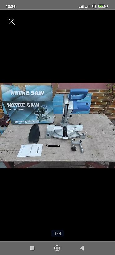 1200: Miter Saw Mod: 1210 – künc və çərçivə kəsimləri üçün elektrikli gön — 1