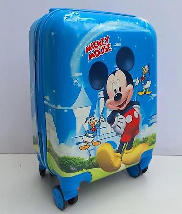 Rančevi, torbe i koferi: Dečiji kofer na točkiće – Mickey Mouse motiv - Tvrda školjka sa — 13