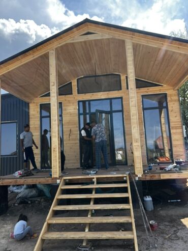 панель для стены: Панорамные окна и входная группа для дома/веранды - Алюминиевые или