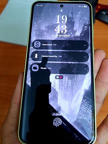 Samsung Galaxy A35 5G, Б/у, 256 ГБ, цвет - Зеленый, 2 SIM