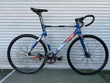 Трековый велосипед (fixed gear) - Рама и вилка: алюминиевая трековая at lalafo.kg Трековый велосипед (fixed gear) - Рама и вилка: алюминиевая трековая