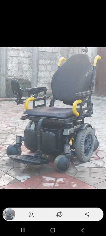 Əlil arabaları: Elektrik əlil arabası – joystick idarəetməli, komfortlu oturacaq və — 4