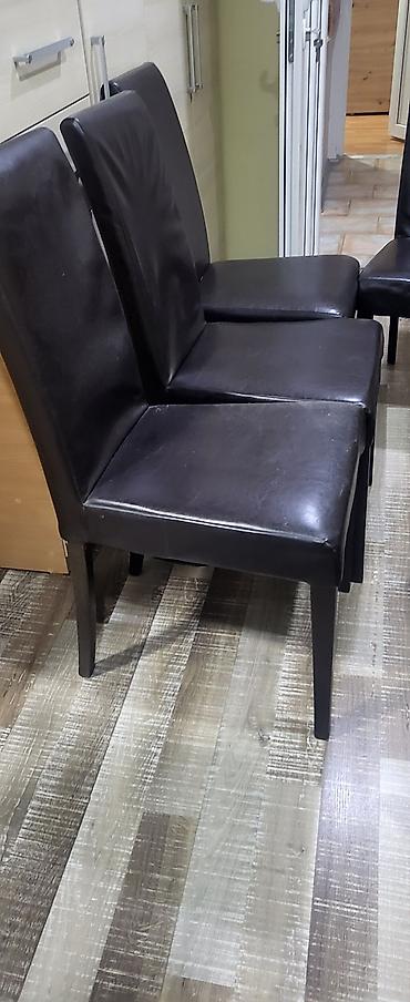 Stolice: Stolice 6 komada nekima je samo naslon utonuo moze da se sredi jedna — 5