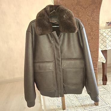 Kişi geyimləri: ZARA kişi gödəkçəsi - Model: qışlıq aviasiya/bomber stilində - Rəng — 1