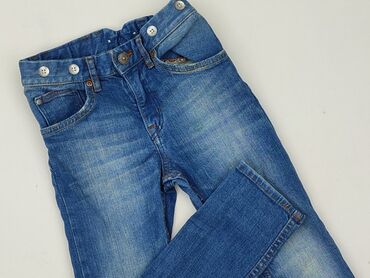 sukienki c and a: Spodnie jeansowe, H&M, 5-6 lat, 116, stan - Idealny