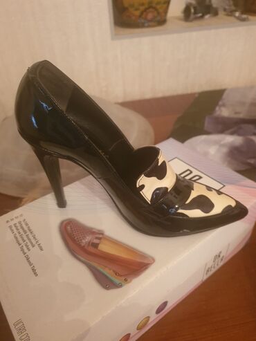 женские туфли омбре: Туфли, Размер: 37, цвет - Черный, Новый