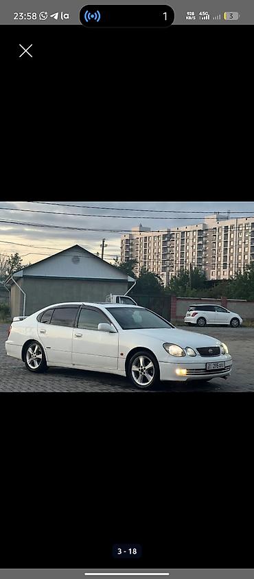 Toyota: Toyota Aristo: 2002 г., 3 л, Автомат, Газ, Седан — 3