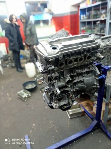 Двигатели, моторы и ГБЦ: Бензиновый мотор Toyota 1.6 л, Б/у — 3