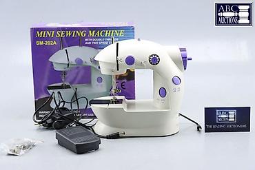 Tikiş maşınları: Mini Tikiş Maşını SM-202A 🧵 Mini Tikiş Maşını 👕 Paltar, pərdə, parça — 8