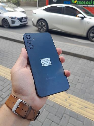 apple ipod touch: Samsung Galaxy A24 4G, 128 GB, rəng - Qara, Sensor, Face ID, Barmaq izi — 1